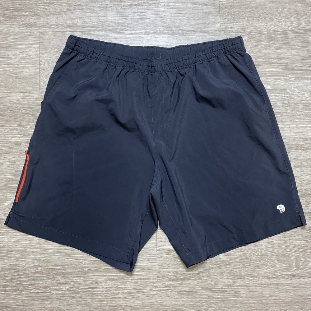 Mountain Hardwear Hiking Shorts Men's XL Black Outdoors 9" Inseam Hidden Pocket